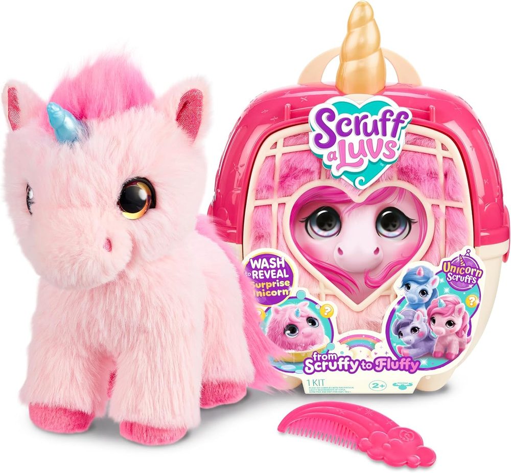 ScruffaLuvs Unicorn Scruffs, Pink Mane photo 1